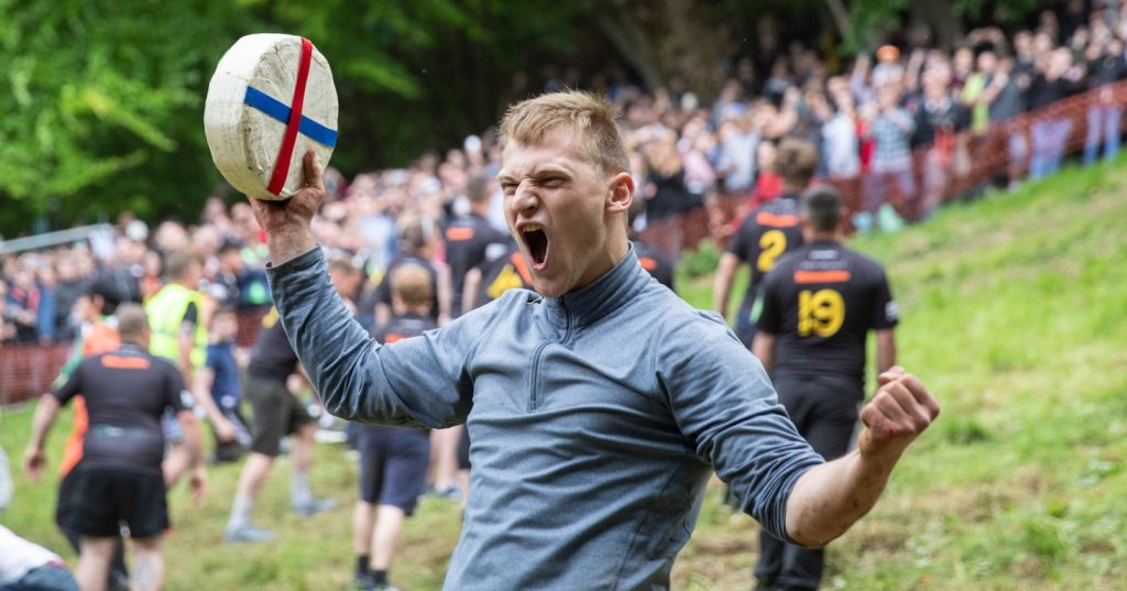 Historic past-times such as the cheese rolling.