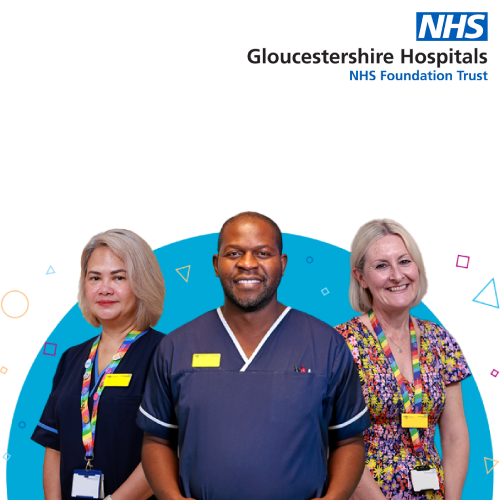 Gloucestershire Hospitals NHS Foundation Trust logo.
