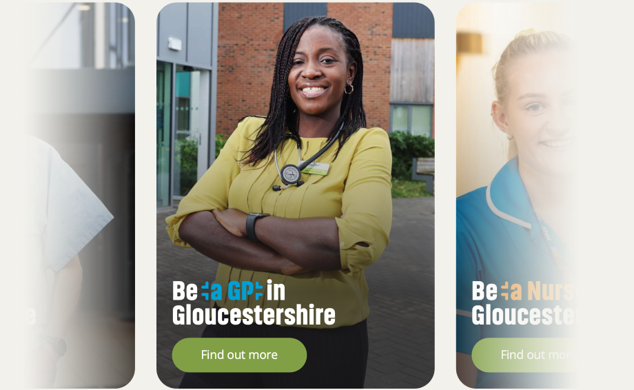 Explore different career opportunities in Gloucestershire.